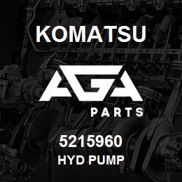 ГИДРОНАСОС KOMATSU 5215960